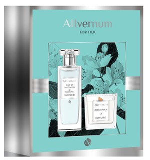 Allvernum Lily Of The Valley & Jasmine Woda perfumowana+świeca