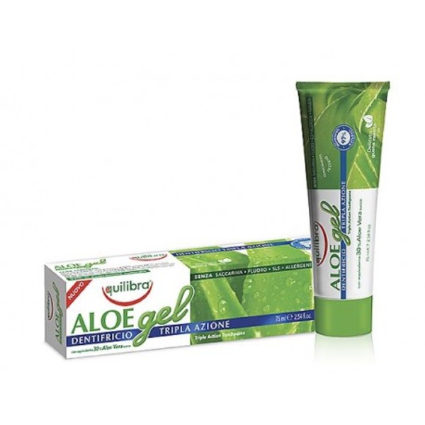 Aloe Gel Pasta do zębów o potrójnym działaniu 30% aloesu