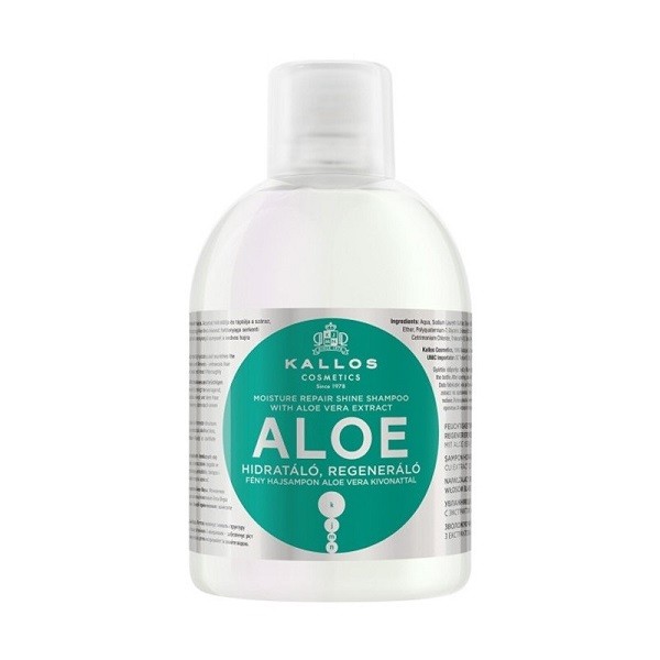 Aloe Regenerująco - nawilżający szampon do włosów