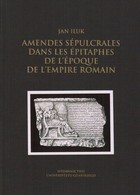 Okładka:Amendes sépulcrales dans les épitaphes de lépoque de lEmpire Romain 