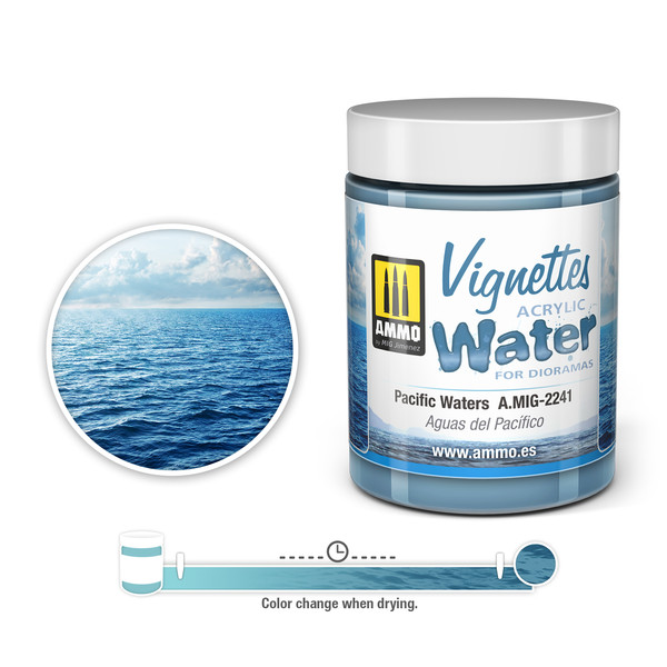 Acrylic Water - Vignettes - Pacific Waters (100 ml)