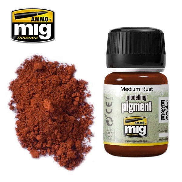 Modelling Pigment - Medium Rust (35 ml)