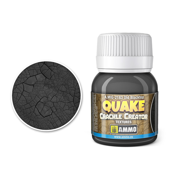 Quake Crackle Creator Textures - Old Blacktop (40 ml)