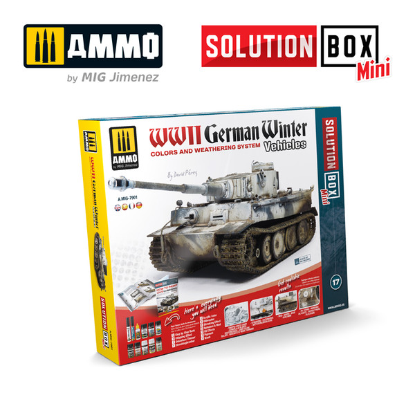 Solution Box Mini 17 - WWII German Winter Vehicles - Colors and Weathering System