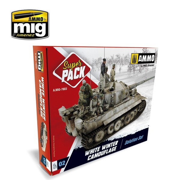 Super Pack - White Winter Camouflage Solution Set