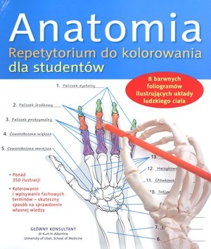 Anatomia. Repetytorium do kolorowania dla studentów