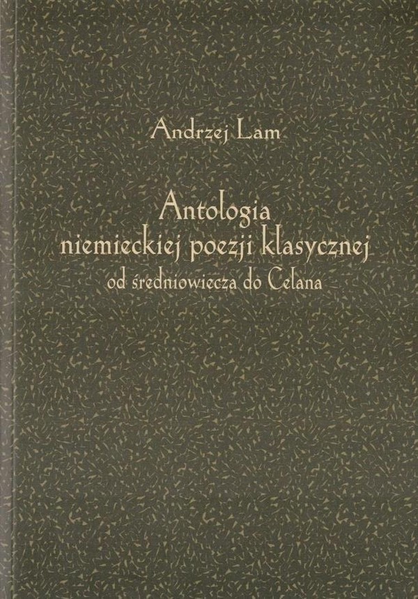 Antologia niemieckiej poezji klasycznej