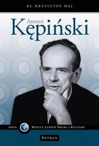 Okładka:Antoni Kępiński seria: "Wielcy Ludzie NAUKI i KULTURY" 