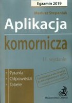 Aplikacja komornicza Pytania, odpowiedzi, tabele