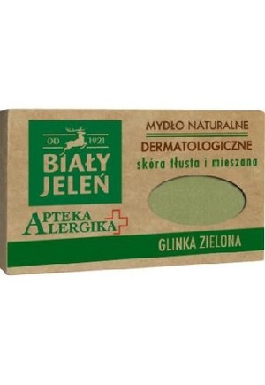 Apteka Alergika Mydło naturalne Glinka Zielona - skóra tłusta i mieszana