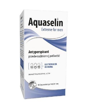 Aquaselin Extreme For Men Dezodorant roll - on - przeciw nadmiernej potliwości