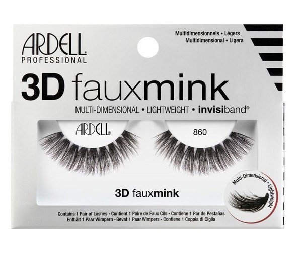 3D Faux Mink 860 Black Sztuczne rzęsy