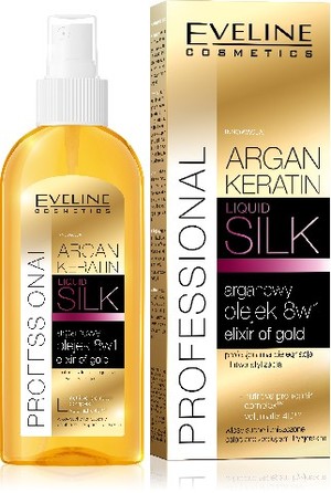 Argan & Keratin Liquid Silk Olejek do włosów 8w1