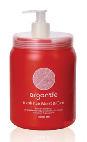 Argande Moist & Care Mask Nawilżająca maska z olejkiem arganowym do włosów cienkich i zniszczonych