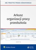 Arkusz organizacji pracy przedszkola - pdf