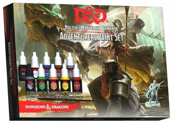 Dungeons & Dragons - Nolzur`s Marvelous Pigments - Adventurers Paint Set