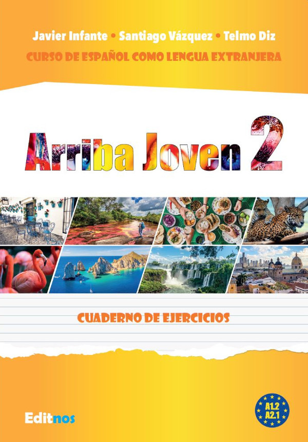 Arriba Joven 2. Ćwiczenia do języka hiszpańskiego A1.2-A2.1