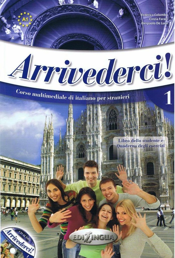 Arrivederci 1. Język włoski Podręcznik + ćwiczenia + CD