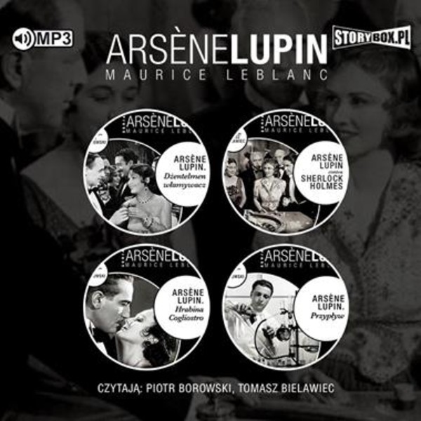 Arsene Lupin. Dżentelmen włamywacz / contra Sherlock Holmes / Przypływ / Hrabina Cagliostro Audiobook CD Audio