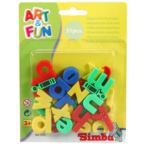 ART&FUN Małe Literki Magnetyczne