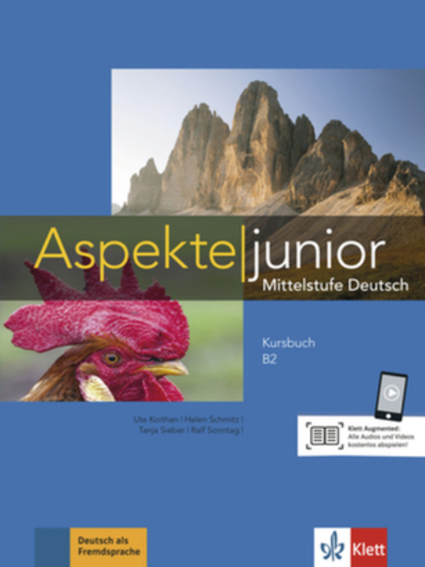 Aspekte Junior B2. Kursbuch + audio