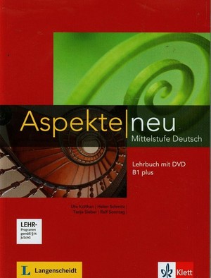 Aspekte neu B1 plus. Lehrbuch Podręcznik + DVD