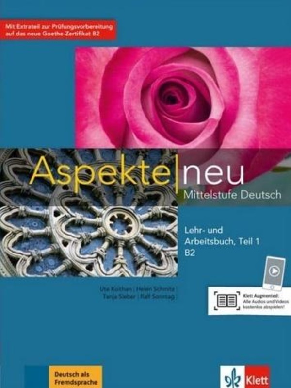 Aspekte Neu B2+ Kurs- und Ubungsbuch Podręcznik + ćwiczenia + CD + kod online