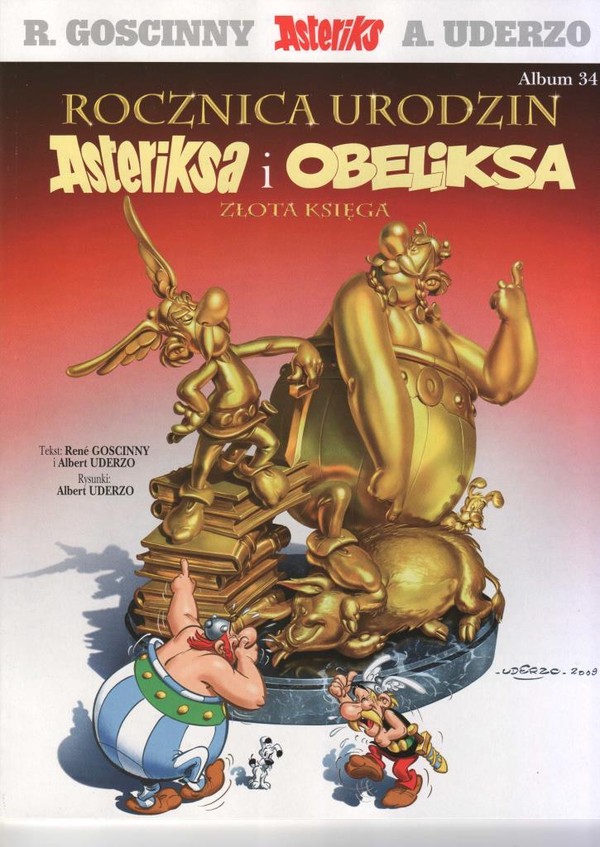 Asteriks Rocznica urodzin Asteriksa i Obeliksa Album 34