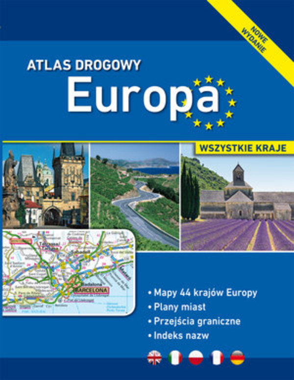 Europa. Atlas drogowy
