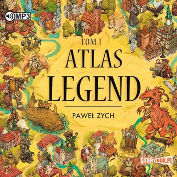 Atlas legend Audiobook CD Audio Tom 1