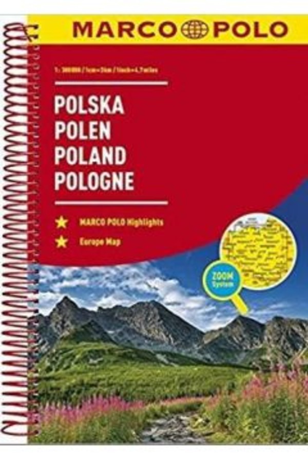Polska. Atlas samochodowy Skala: 1:300 000