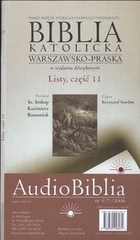 Audio Biblia katolicka warszawsko-praska Listy część 2 Audiobook CD Audio Czyta: Krzysztof Gordon