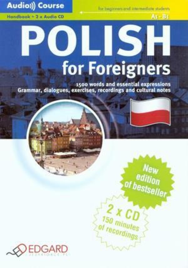 Audio Course: Polish for Foreigners A1-B1 (handbook + 2CD)