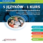 Audio kurs. 5 języków - 1 kurs Niezbędnik każdego podróżnika - Audiobook mp3