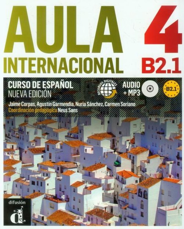 Aula Internacional 4. Język hiszpański. B2.1. Podręcznik z ćwiczeniami + CD Nueva edición