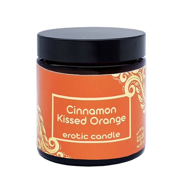 Cinnamon Kissed Orange Erotyczna świeca zapachowa