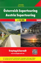 Osterreich Supertouring Autoatlas / Austria Supertouring Atlas samochodowy Skala: 1:150 000