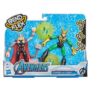 Figurki Avengers Bend and Flex Thor vs Loki F0245