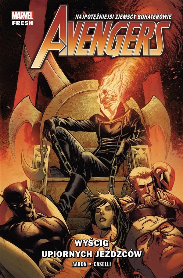 Avengers Tom 5 Wyścig upiornych jeźdźców Marvel Fresh