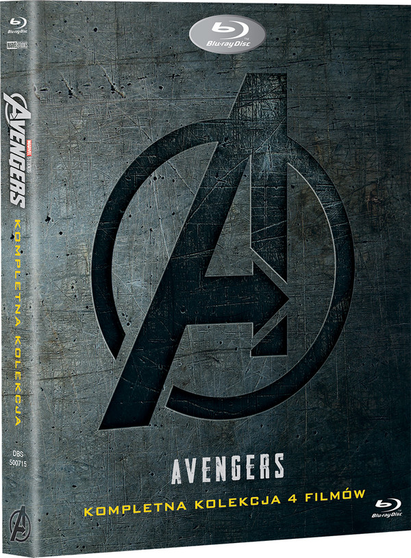 Avengers. Kompletna kolekcja 4 filmów (Blu-Ray)