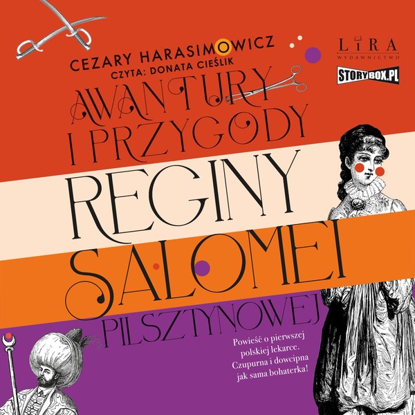 Awantury i przygody Reginy Salomei Pilsztynowej Książka audio CD/MP3