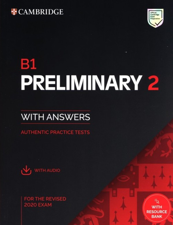 B1 Preliminary 2 with Answers