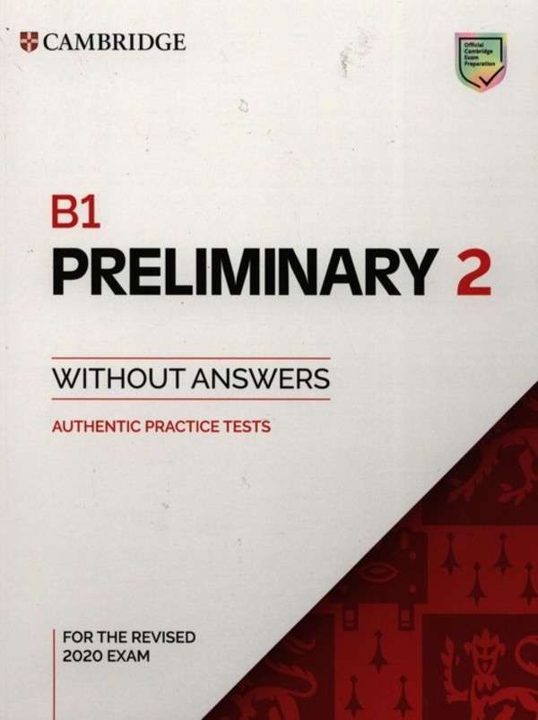B1 Preliminary 2. Student`s Book Podręcznik (bez odpowiedzi)
