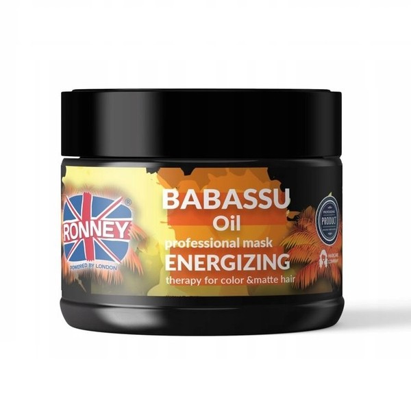Babassu Oil Energetyzująca maska do włosów farbowanych