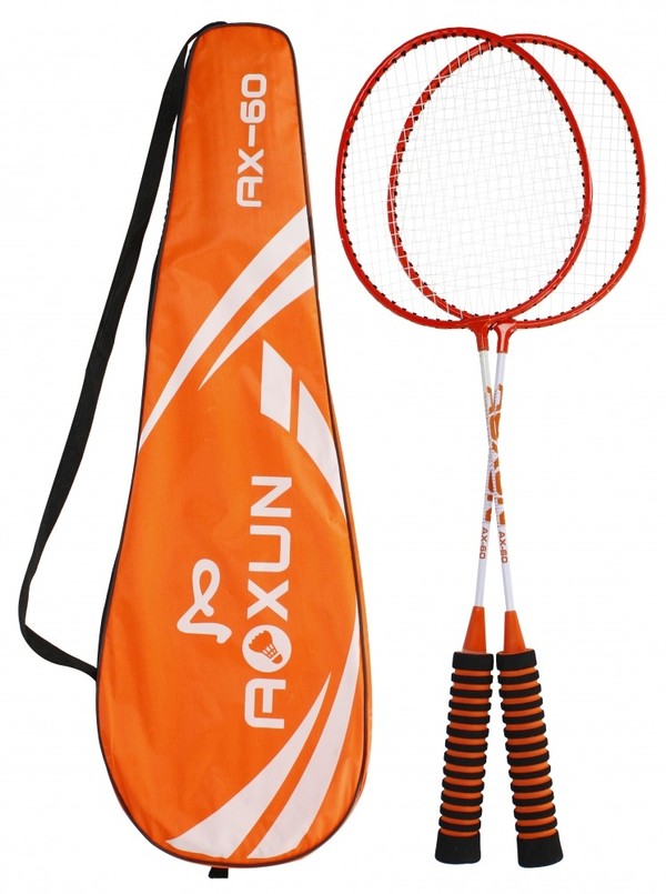 Badminton metalowy w pokrowcu
