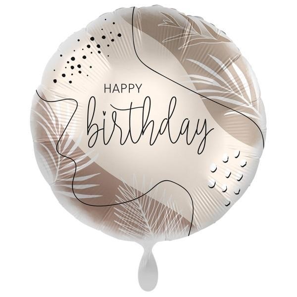 Balon foliowy Happy Birthday 45cm