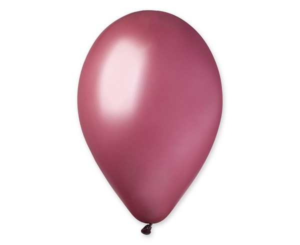 Balony pastelowe ciemnoczerwone 30,5cm 100szt