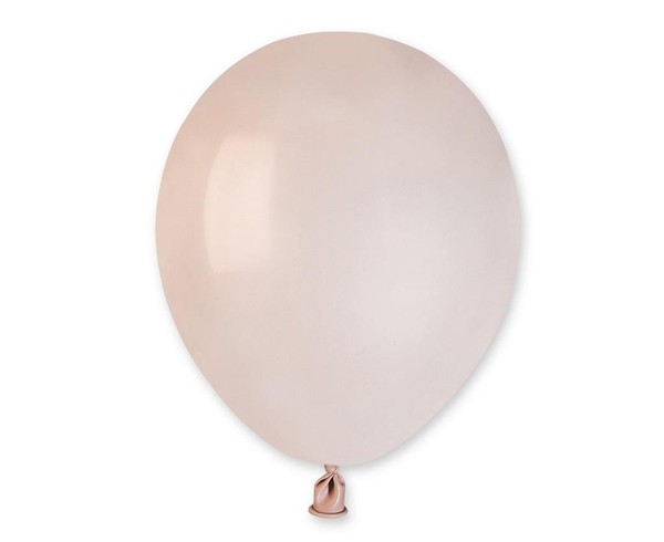 Balony pastelowe jasnoróżowe 12,5cm 100szt