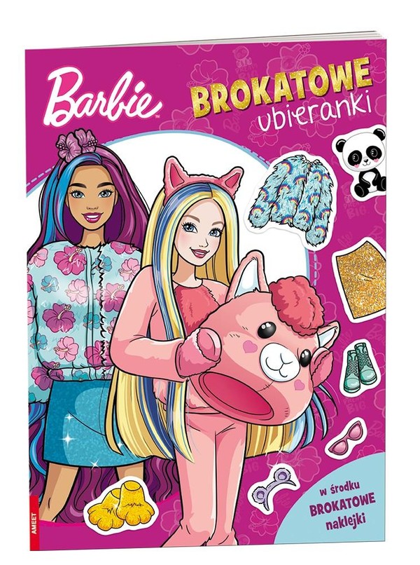 Barbie Brokatowe Ubieranki