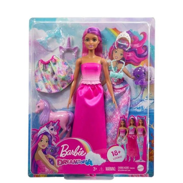 Lalka Barbie Dreamtopia Przebieranki